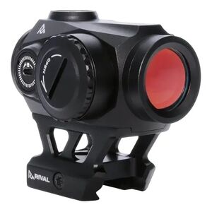 Rival Compact Red Dot Sight - Black with Red Lens